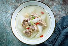 Nutritional value of beef brisket stewed with radish Nutriti